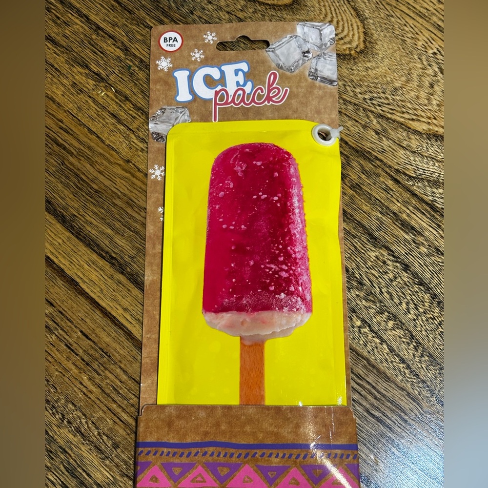 NWT Popsicle Ice Pack, freeze pack for all ages!